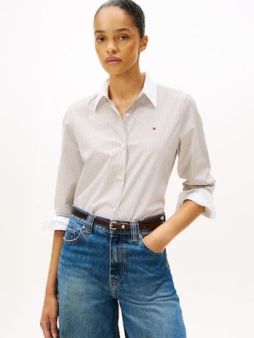 TOMMY HILFIGER Blouse 'ESS' in Brown: front