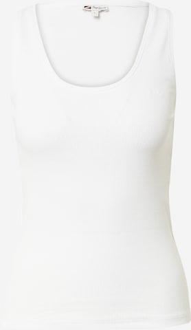 Top 'WINONA' di Pepe Jeans in bianco: frontale