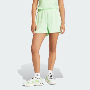ADIDAS ORIGINALS Loose fit Pants in Green: front