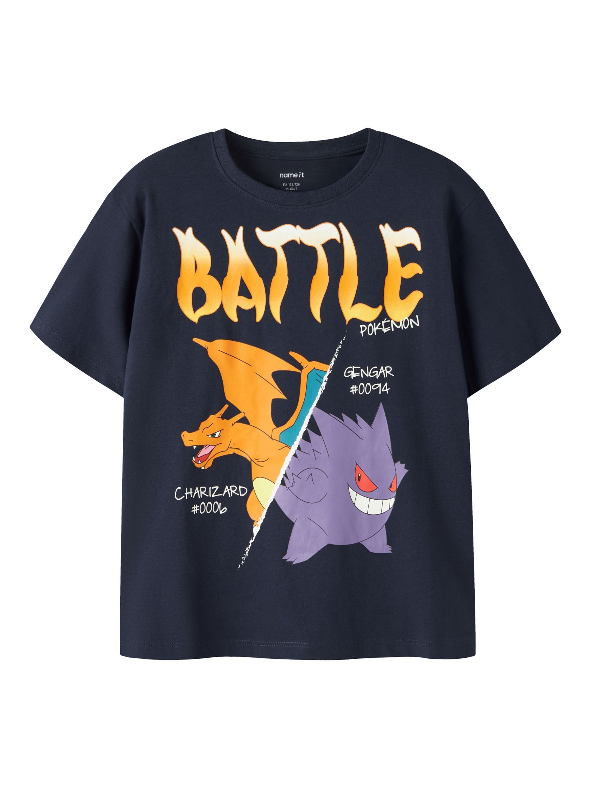 NAME IT - Camiseta en azul: frente