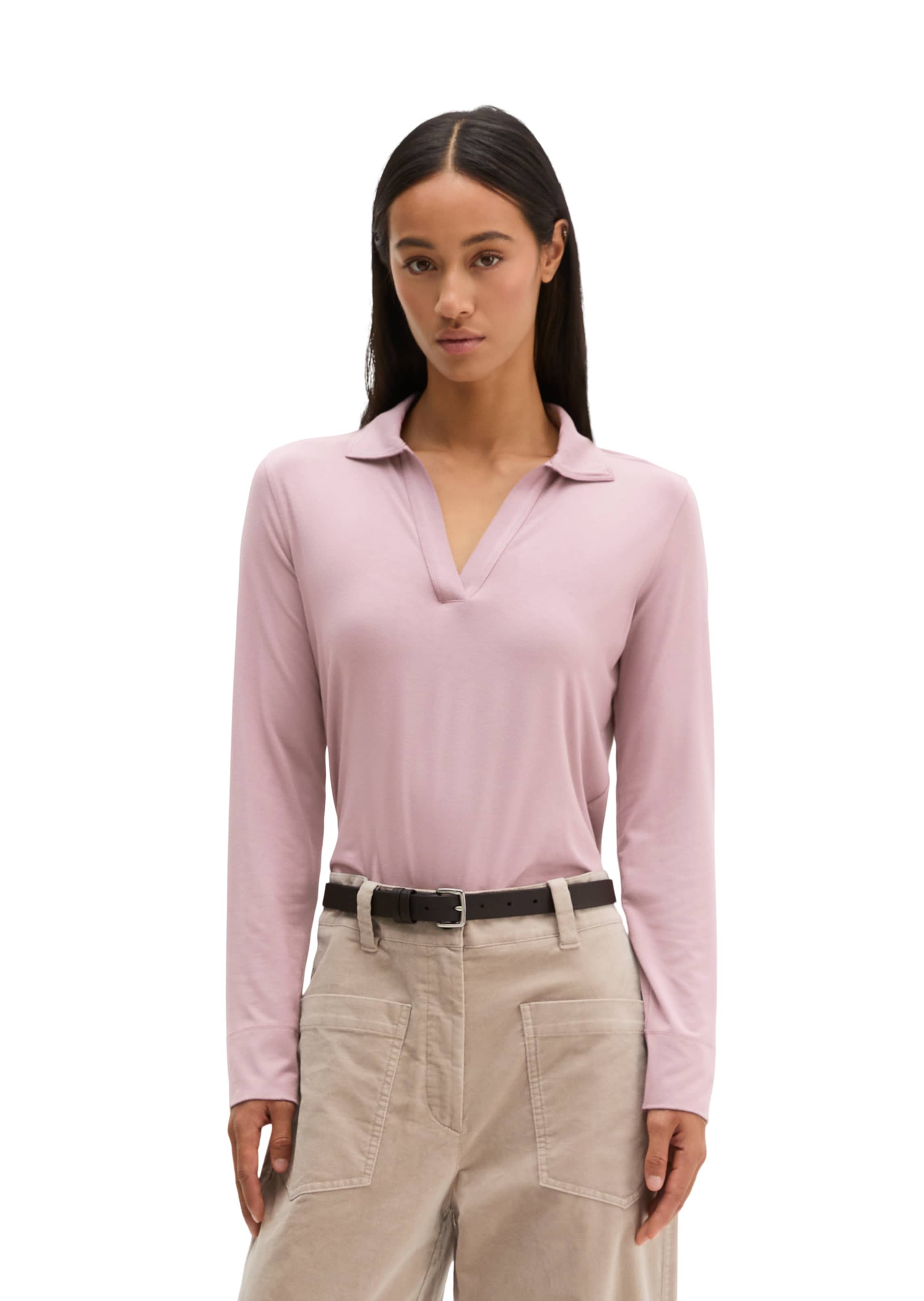 Marc O'Polo Shirt in Pink: front