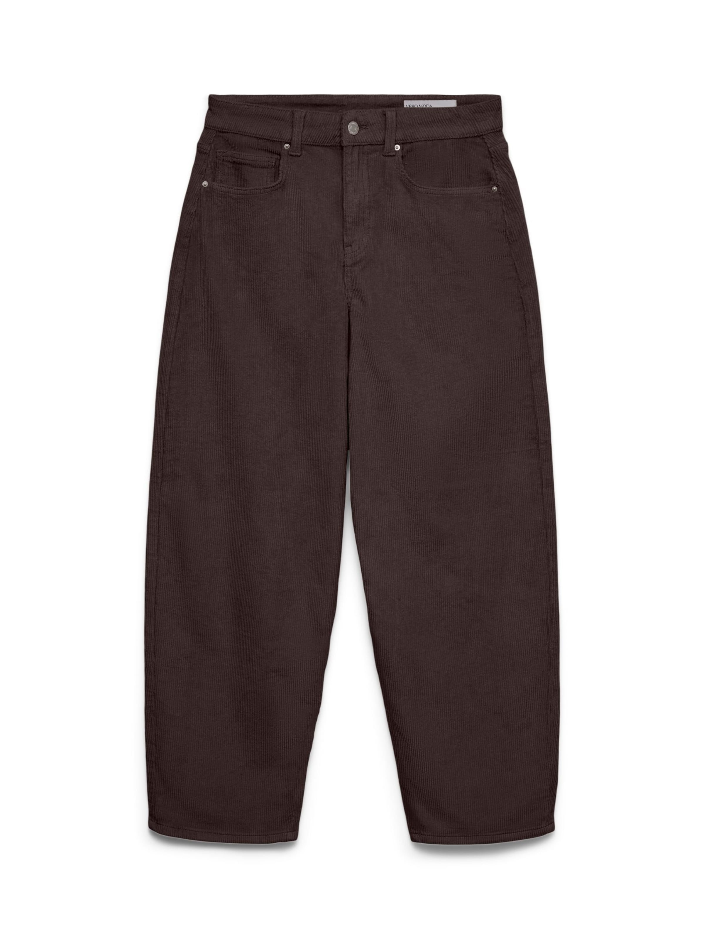 VERO MODA Vat Broek 'VMBillie' in Bruin: voorkant
