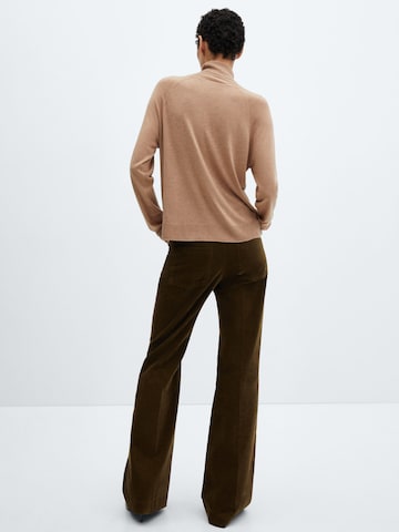 MANGO Sweter 'LUCCAC' w kolorze brązowy