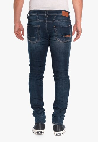 Le Temps Des Cerises Regular Jeans in Blau