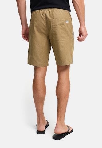 INDICODE JEANS Regular Chino trousers 'Corry' in Brown