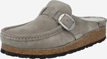 BIRKENSTOCK Instappers in Grijs: voorkant