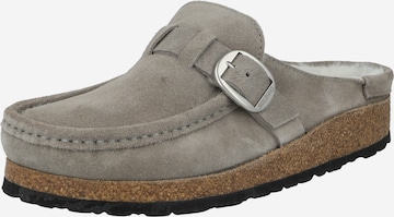 BIRKENSTOCK - Zapatillas en gris: frente