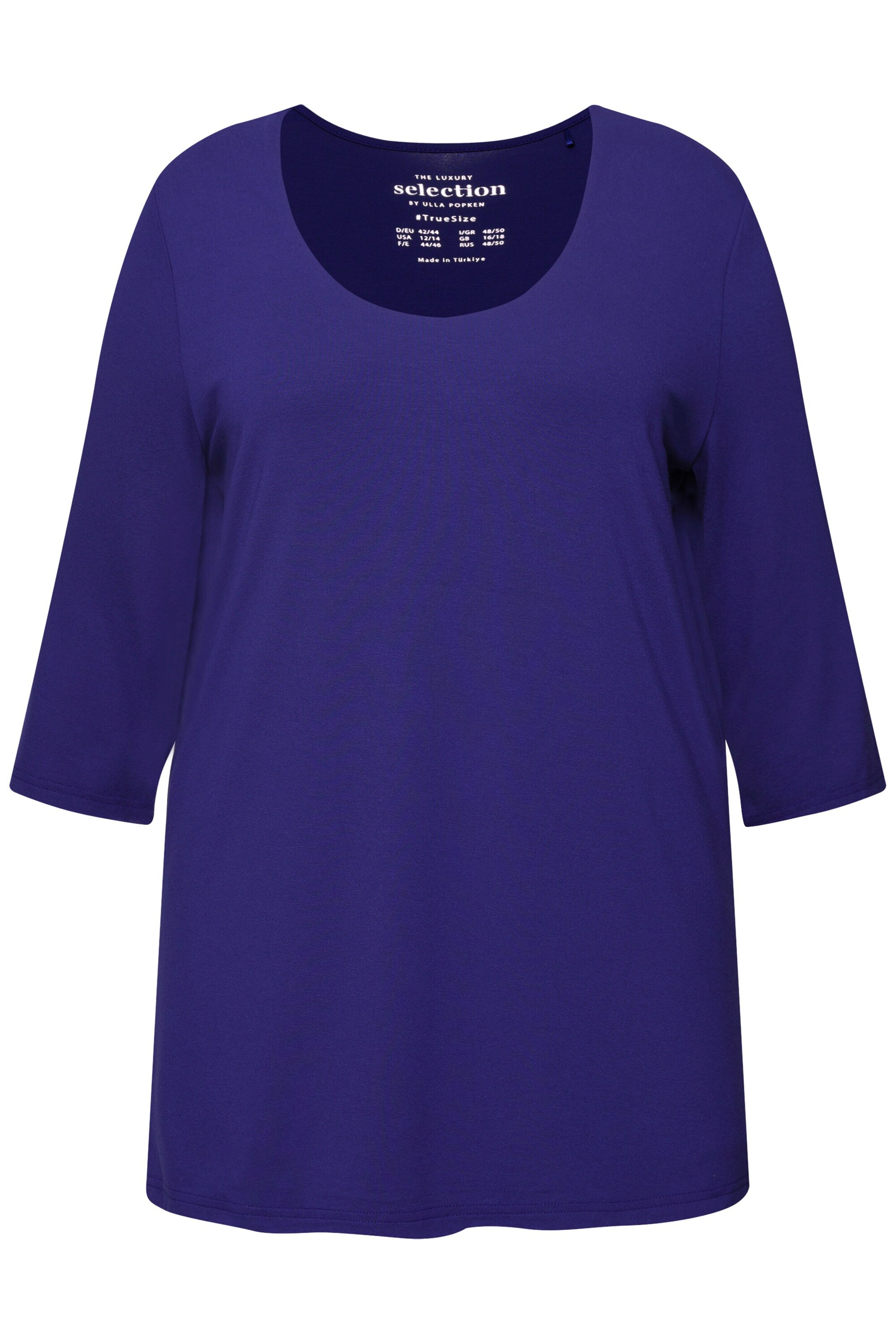 Ulla Popken Shirt in Blau: Vorderseite