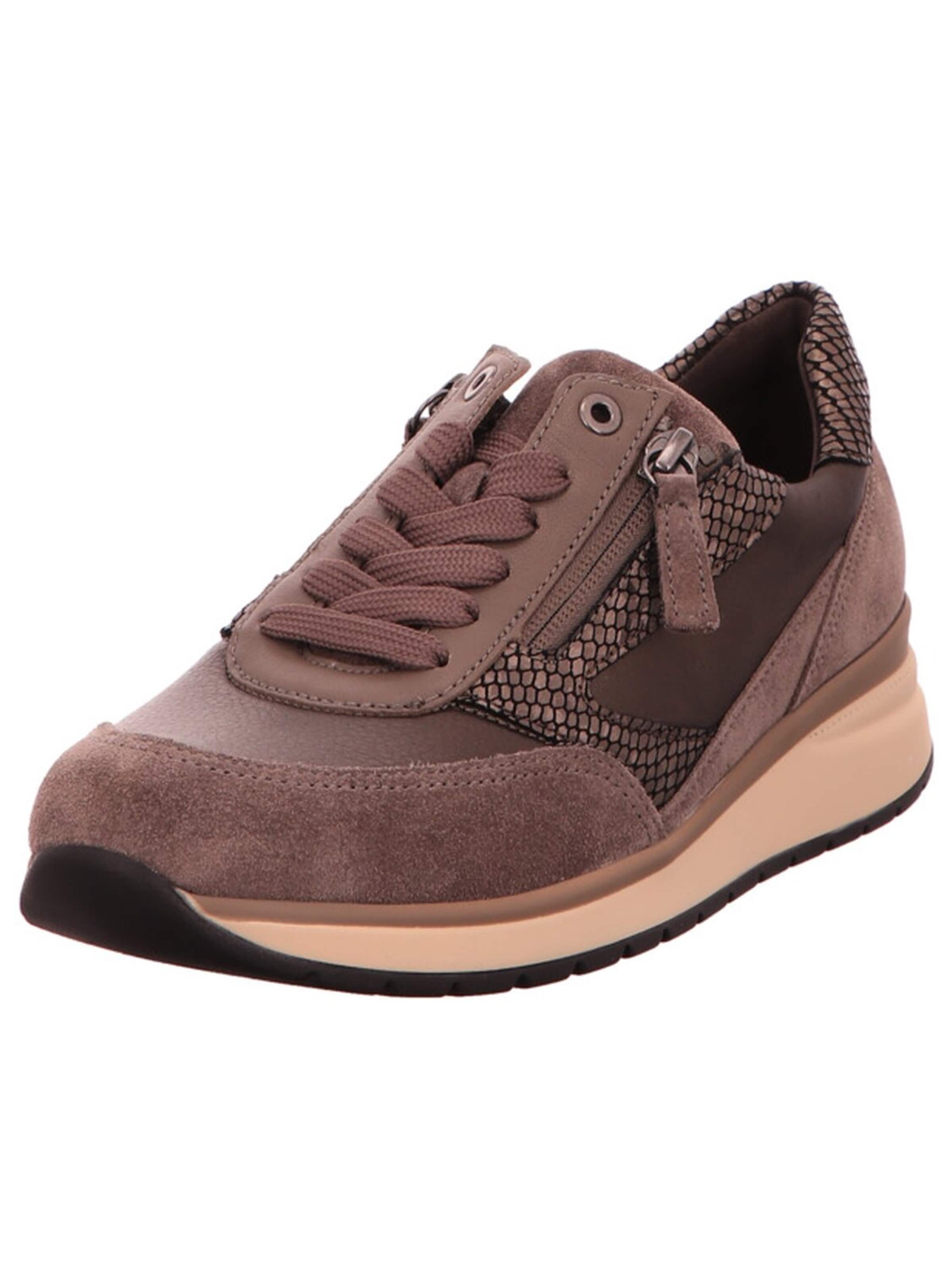 GABOR Platform trainers in Brown: front