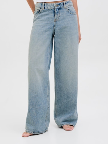 JJXX - Pierna ancha Vaquero 'JXWhtokyo' en azul: frente