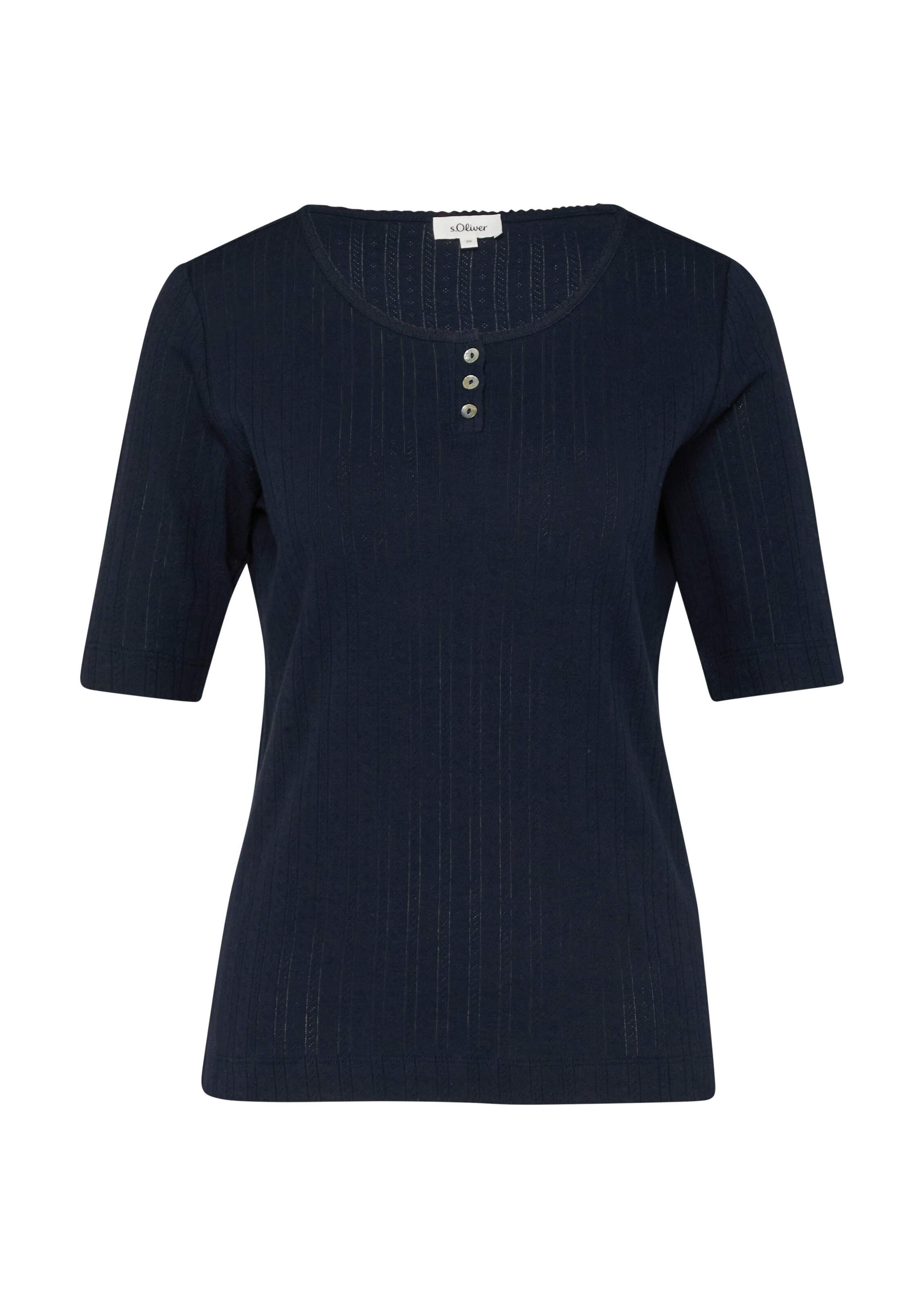 s.Oliver Shirt in Blue: front