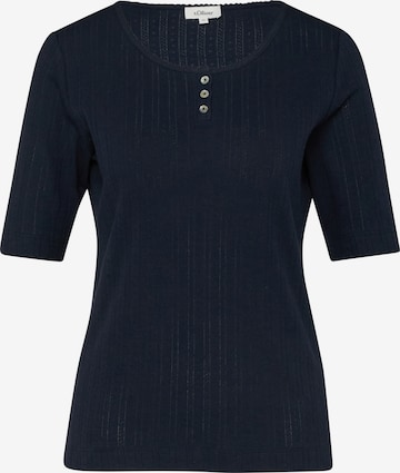 s.Oliver Shirt in Blue: front