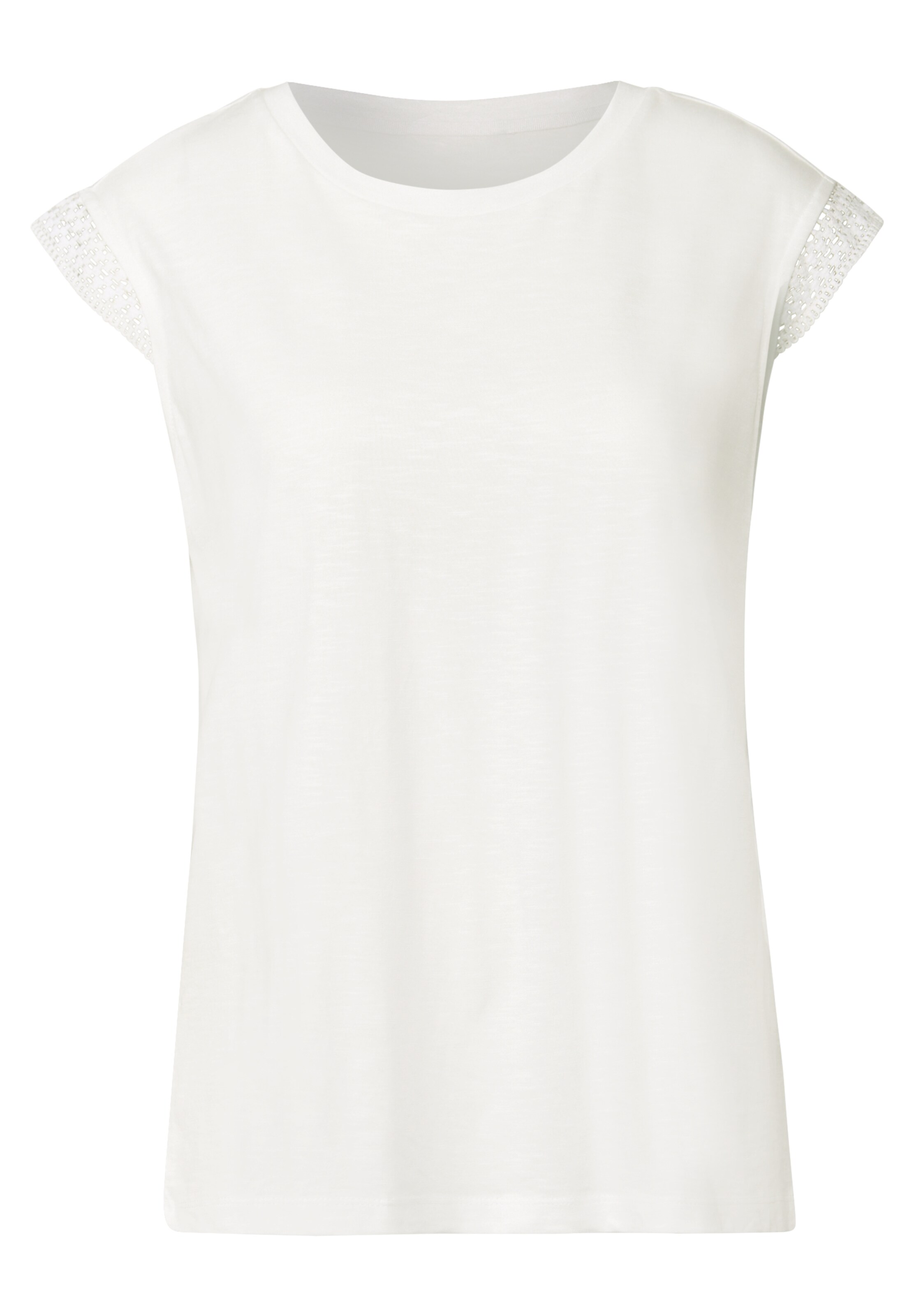 STREET ONE Shirt in White: front