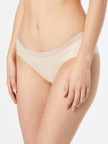 Calvin Klein Underwear Alushousut 'Seductive Comfort' värissä beige: edessä