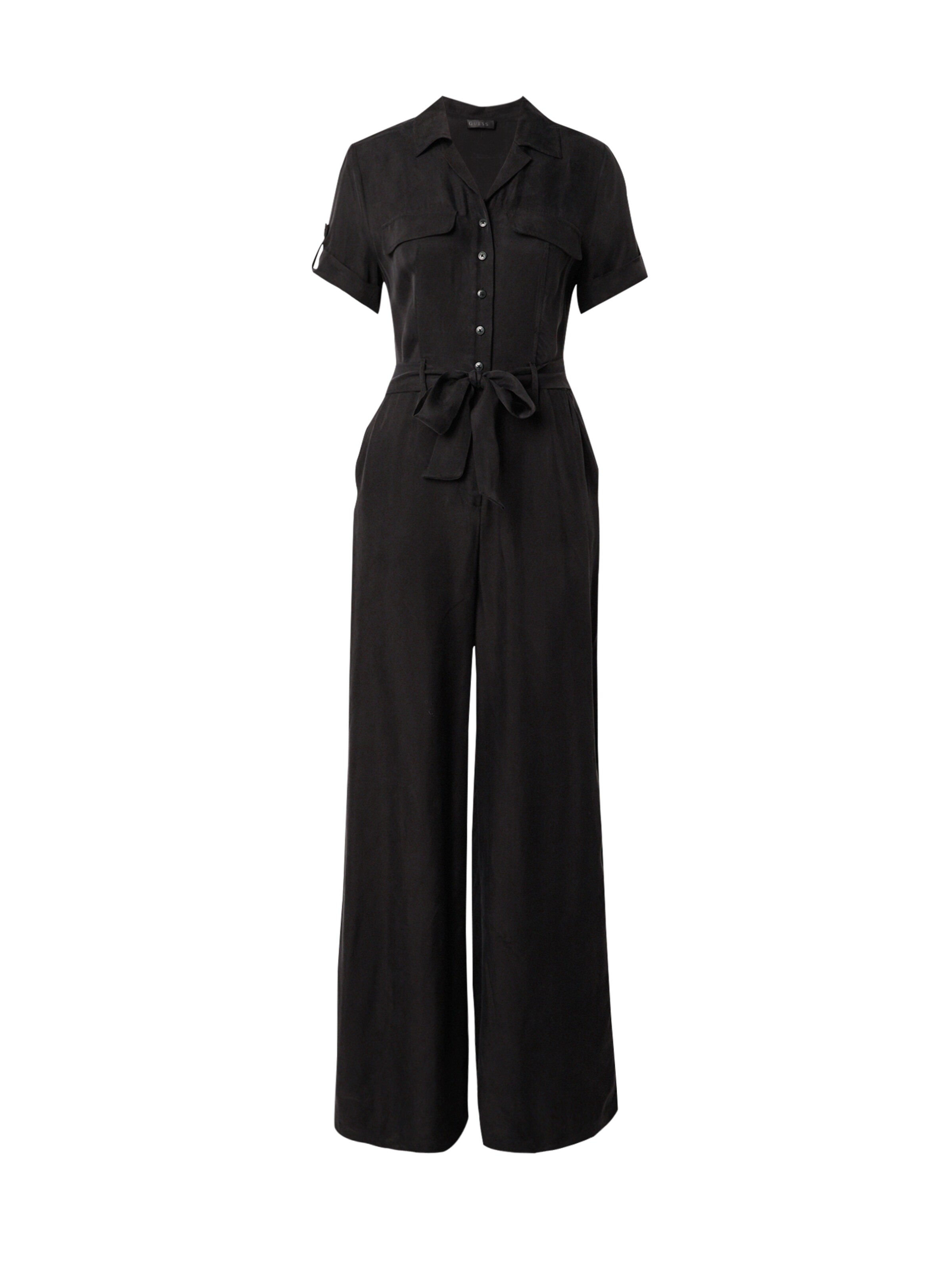 GUESS Jumpsuit 'NALINI' in Schwarz: Vorderseite