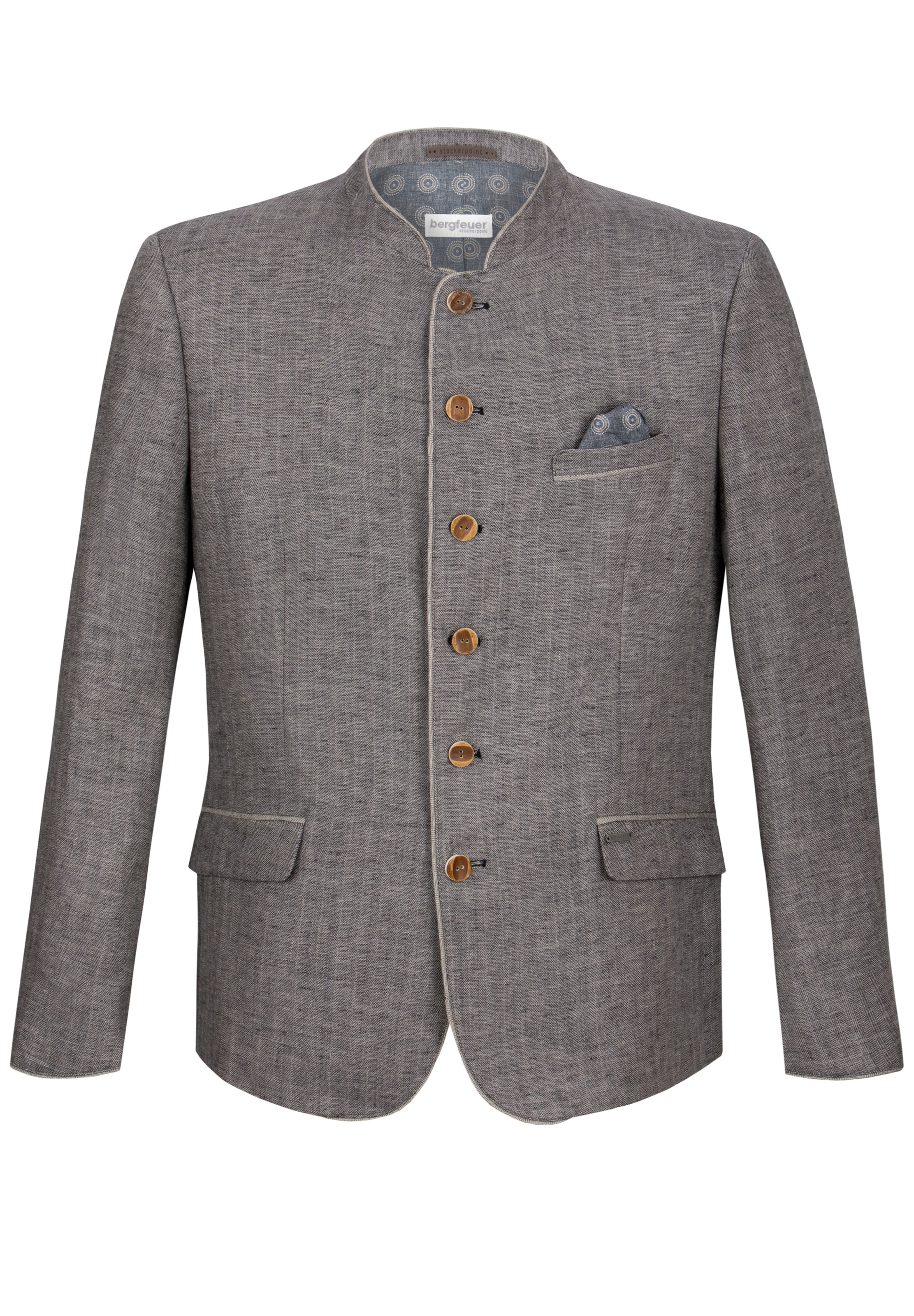 STOCKERPOINT Regular fit Colbert 'Adriano' in Grijs: voorkant