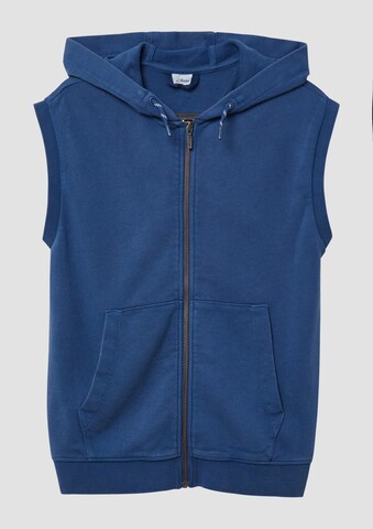 s.Oliver Vest in Blue: front