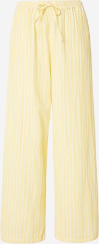 ONLY Zvonové kalhoty Kalhoty 'ONLTHYRA' – žlutá: přední strana