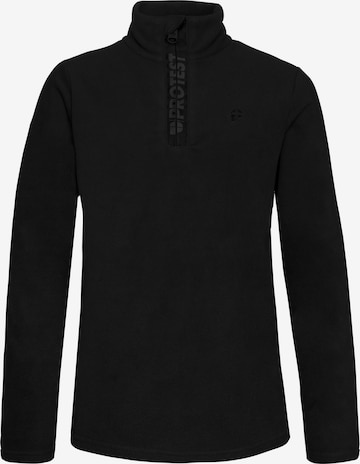 PROTEST Sportsweatshirt 'PERFECTY JR' in Schwarz: Vorderseite