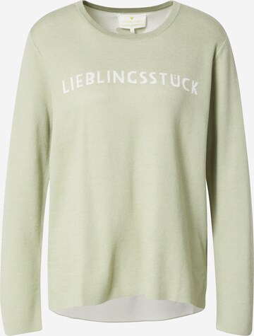 LIEBLINGSSTÜCK Sweater 'Banita' in Green: front