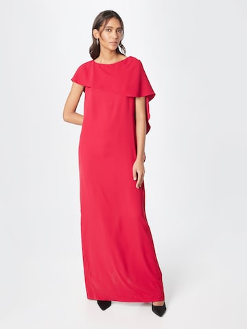 Lauren Ralph Lauren - Vestido de festa 'APIATAN' em vermelho: frente