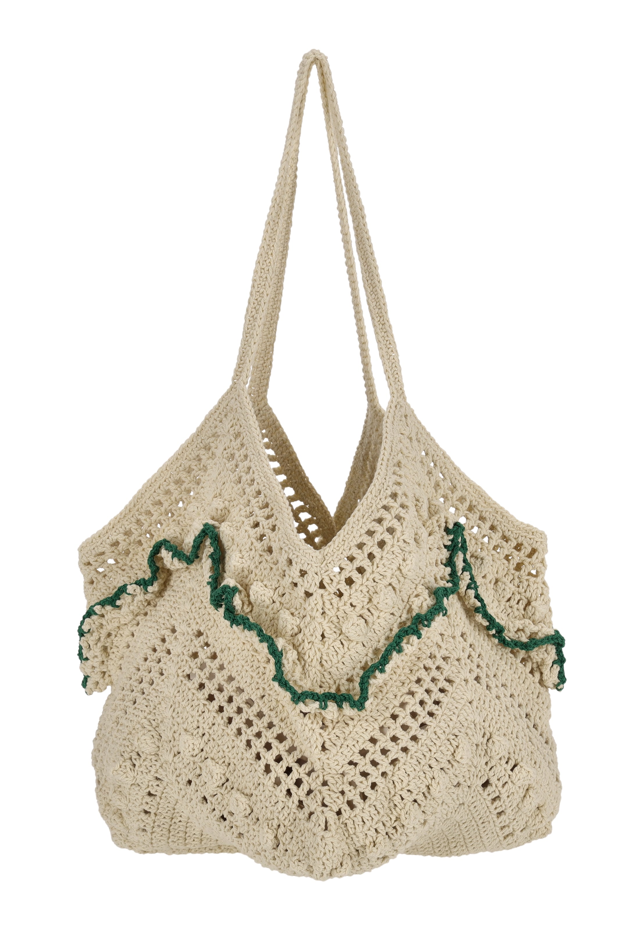 usha FESTIVAL Shopper in Wit: voorkant