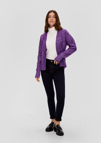 Cardigan QS en violet