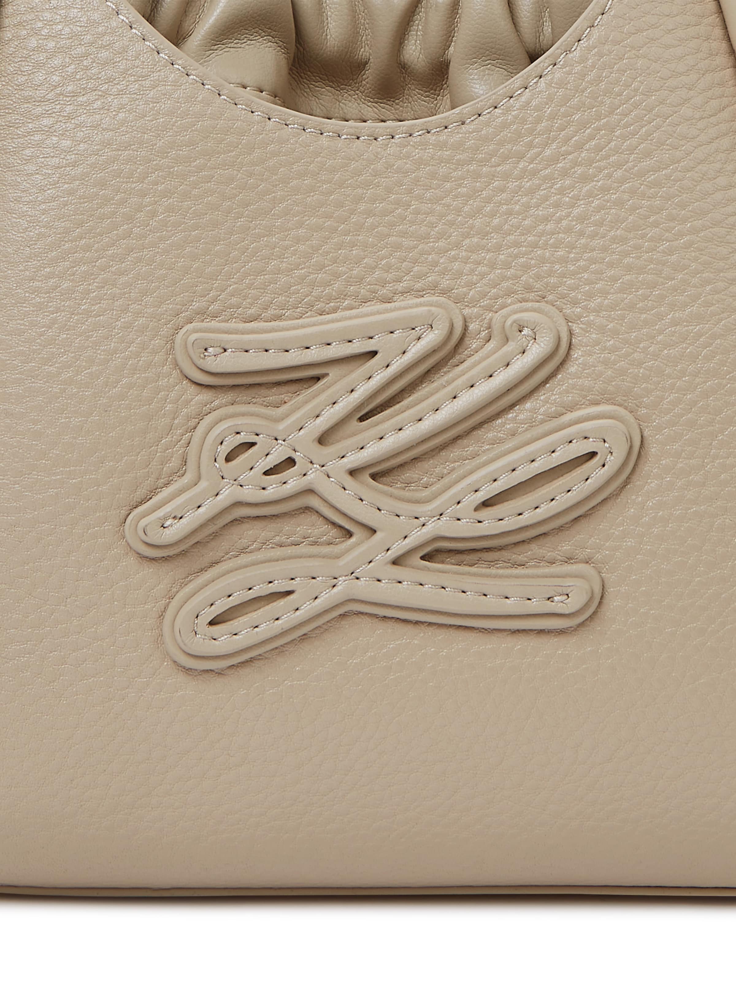 Karl Lagerfeld Kézitáska 'Autograph' - bézs