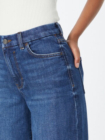 ESPRIT Wide leg Jeans in Blauw