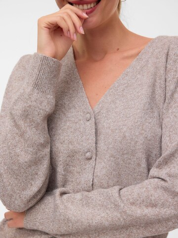 VERO MODA Strickjacke 'VMDoffy' in Grau