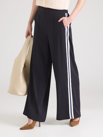 COMMA Wide leg Παντελόνι σε μπλε: μπροστά