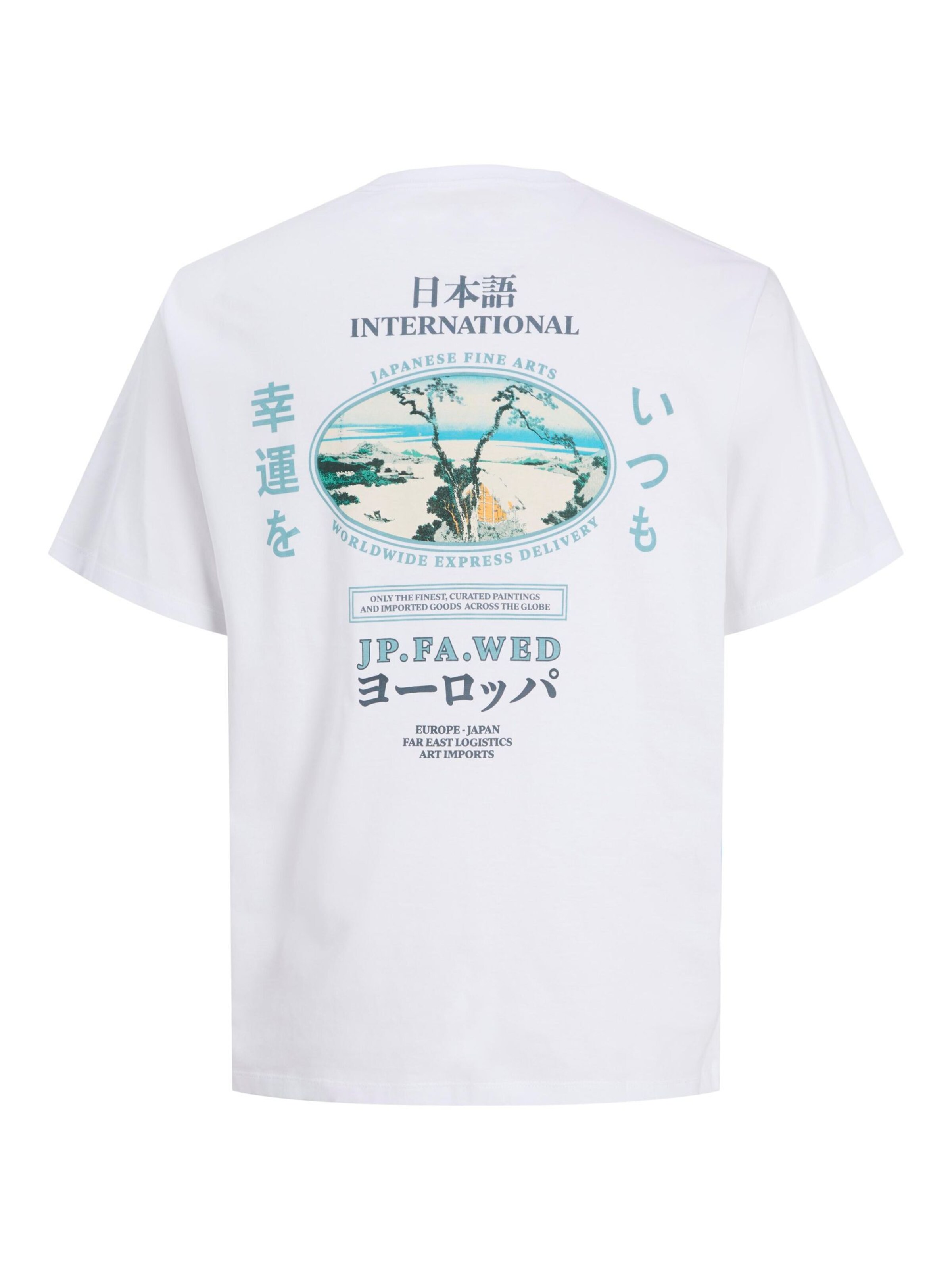 JACK & JONES - Camiseta 'JORSoutheast Gallery' en blanco