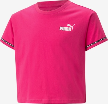 PUMA Funkcionalna majica 'POWER' | roza barva: sprednja stran
