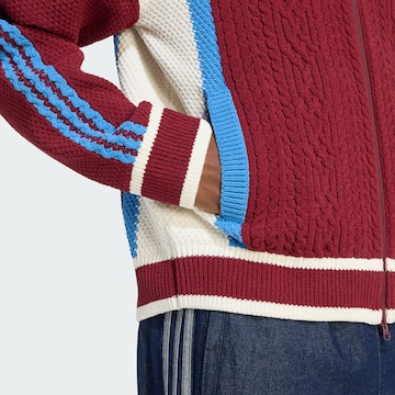ADIDAS ORIGINALS Knit cardigan 'RETRO REMIX' in Red