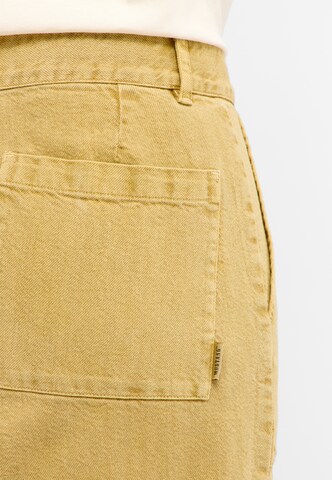 MUSTANG Tapered Cargo trousers 'Style Magee' in Yellow