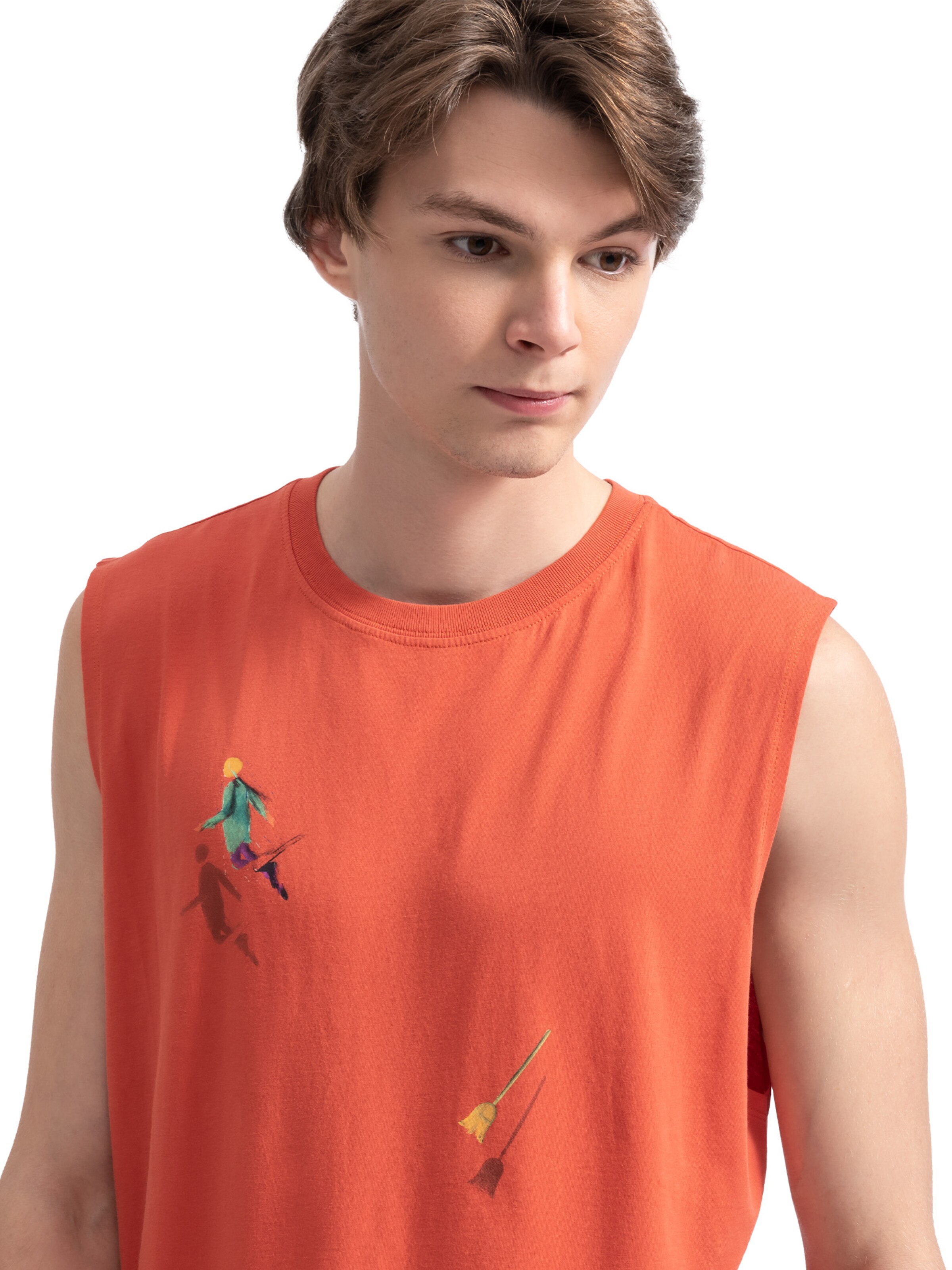 Kaft Top 'Lentaa' in Orange