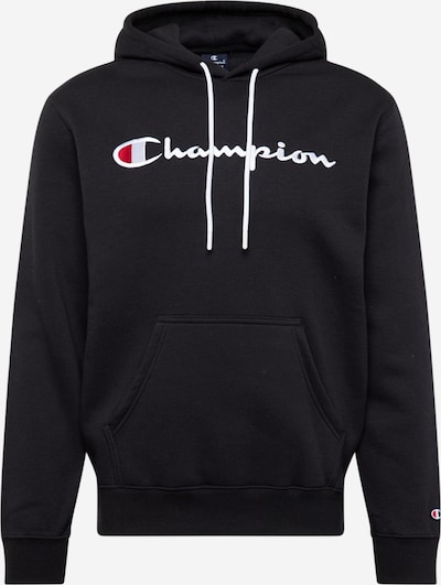 Champion Authentic Athletic Apparel Sweatshirt 'Classic' in Red / Black / White, Item view