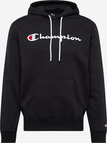 juoda Champion Authentic Athletic Apparel Megztinis be užsegimo 'Classic': priekis
