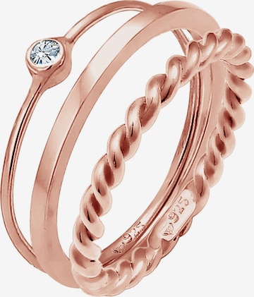 Bague ELLI en or : devant