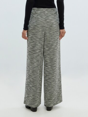 EDITED Wide leg Broek 'Angelika' in Zwart