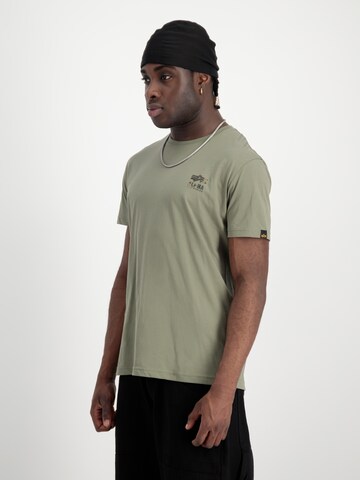T-Shirt ALPHA INDUSTRIES en vert