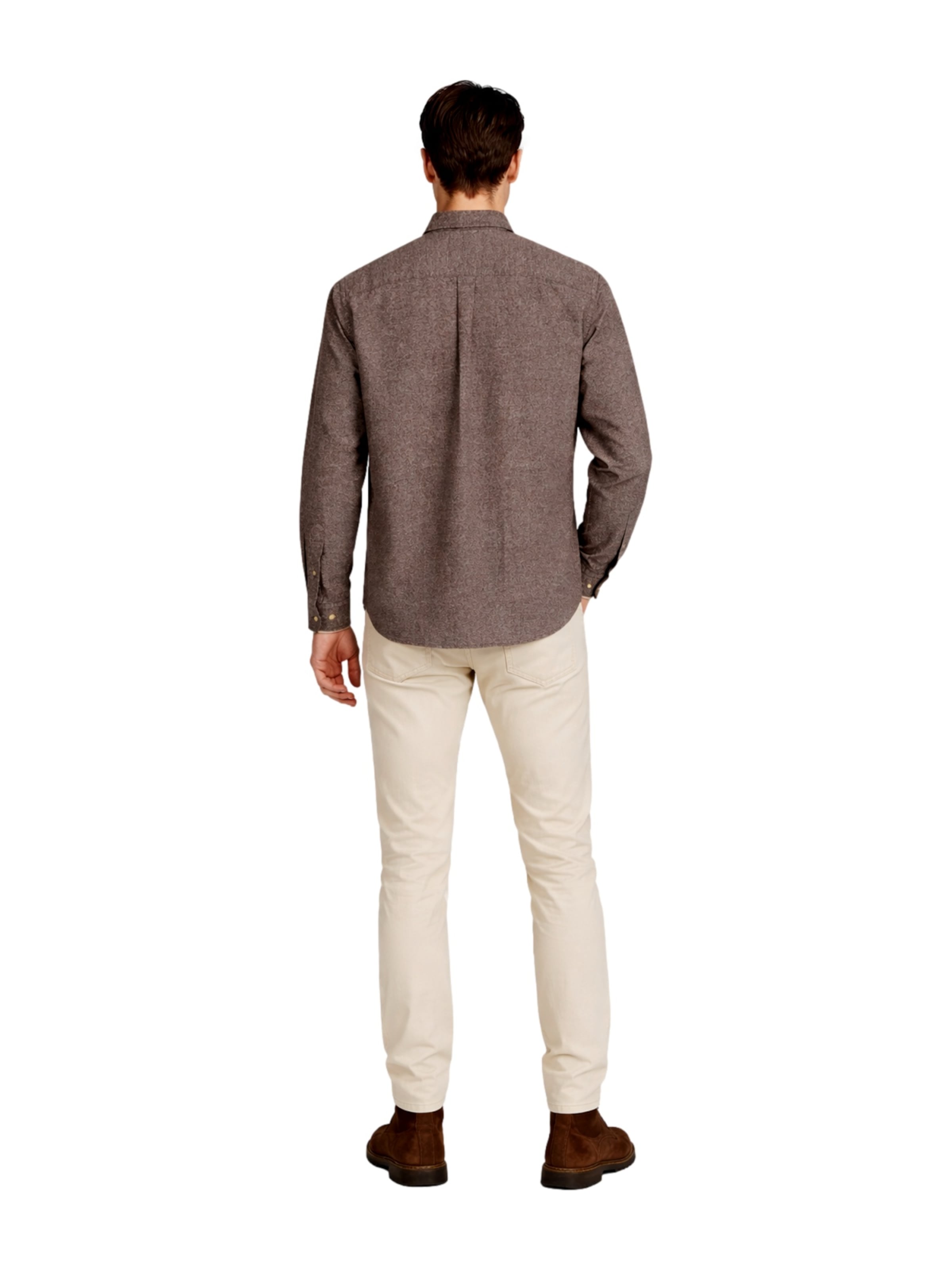 JACK & JONESRegular Fit Košulja 'JPRBLUHARVEY' - smeđa boja
