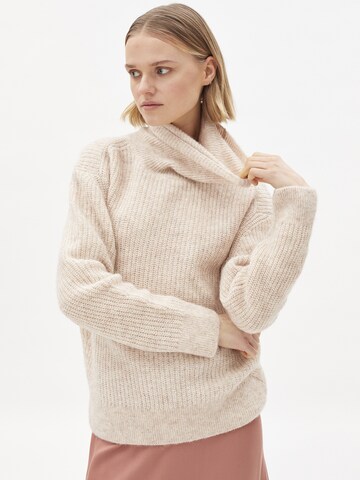 ARMEDANGELS Sweater 'Ilsia' in Beige: front