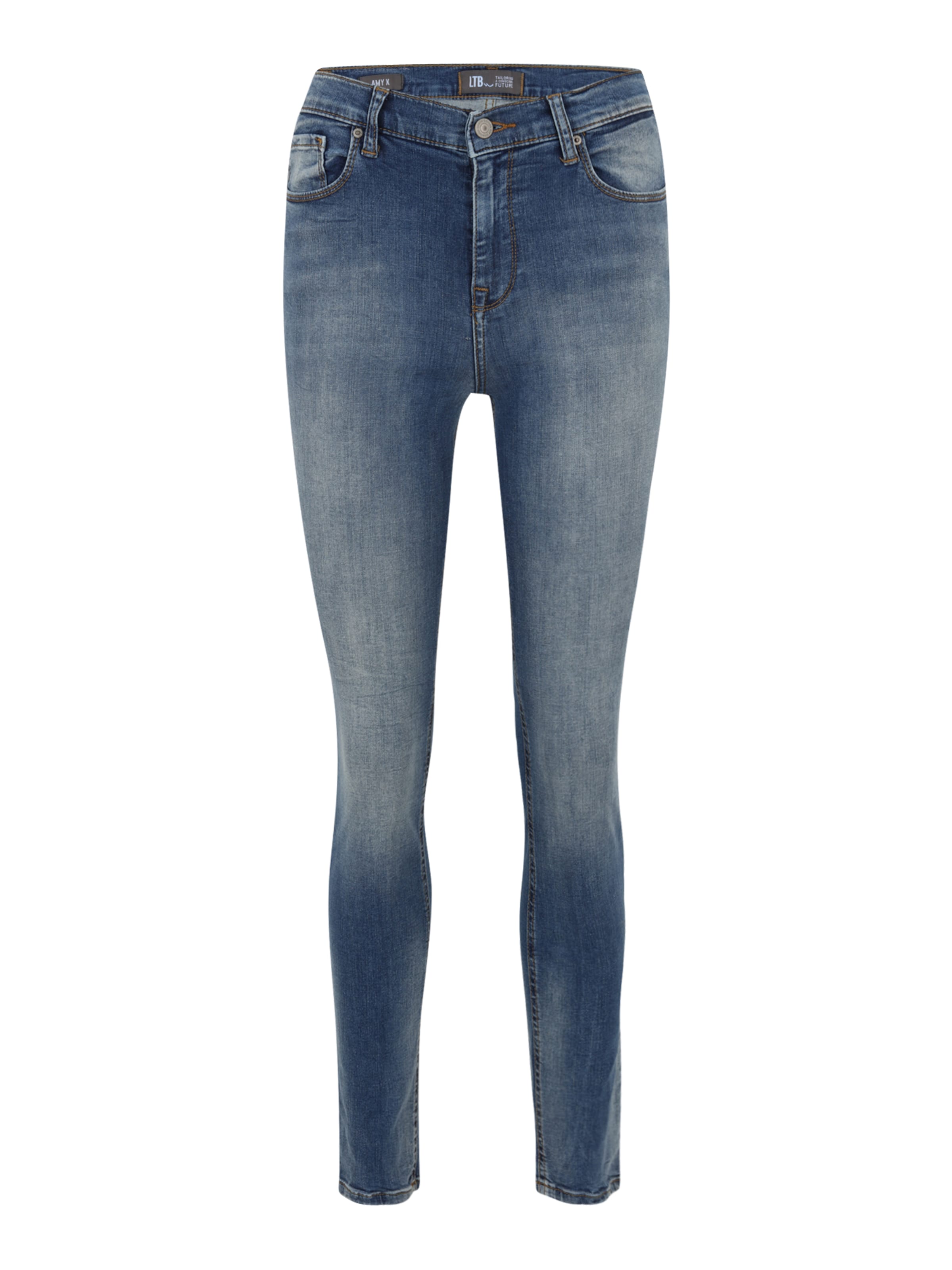 Skinny Jeans 'AMY X' di LTB in blu: frontale