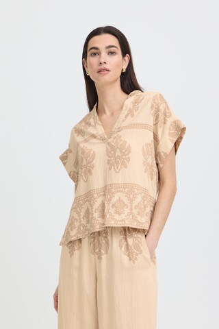 b.young Bluzka 'BYJAYCE' w kolorze beżowy: przód