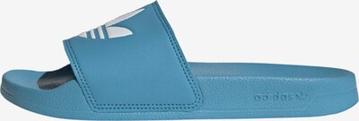 ADIDAS ORIGINALS Badeschuh in blau / weiß, Produktansicht