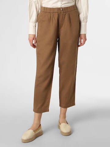 Marc O'Polo DENIM Loose fit Pants in Brown