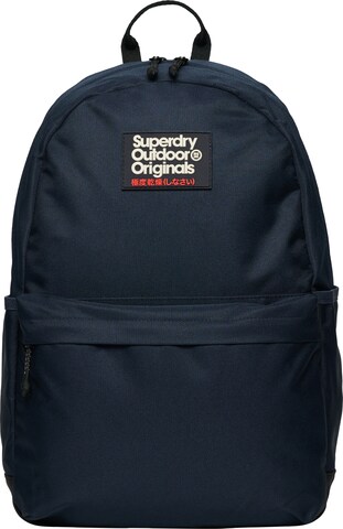 Superdry Rugzak 'Montana ' in Blauw: voorkant