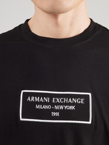 ARMANI EXCHANGE Shirt in Black