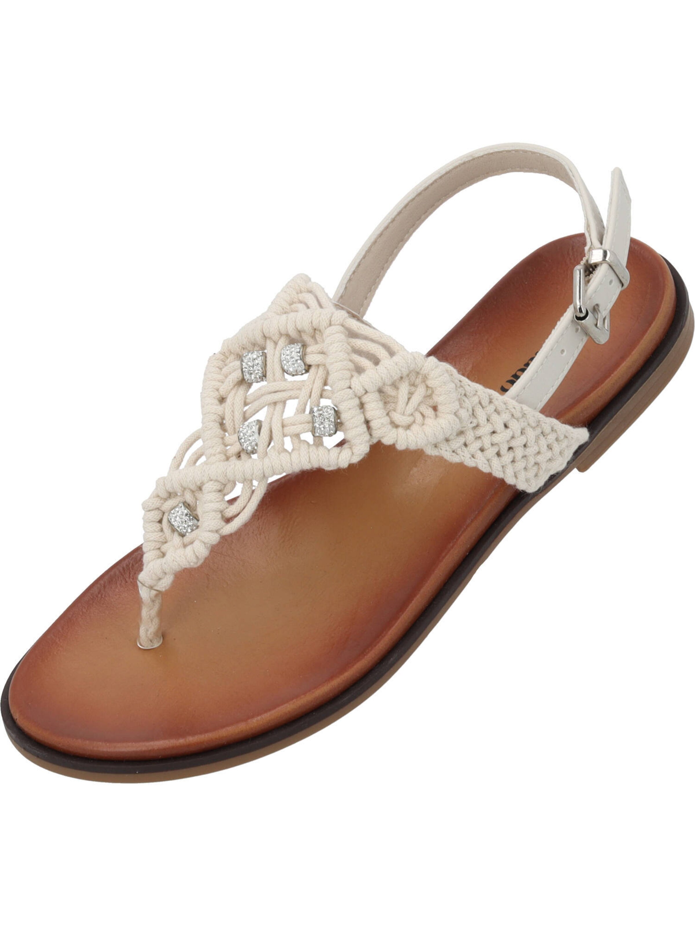 Palado Teenslipper 'Reybella' in Beige: voorkant